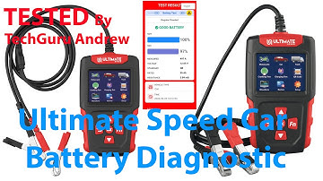 Ultimate Speed Car Battery Tester USBD1 A1