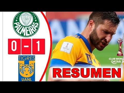 Resumen Palmeiras vs Tigres [ Mundial De Clubes 2021 Tigres Ala Final 0-1