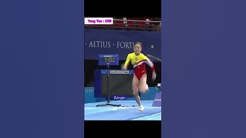 Yang Yun🇨🇳Handspring Front Layout #Vault #Saut #Salto #Кольца #跳马 #跳馬 #도마 #gymnasts #gymnastics