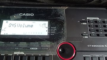 Mixer settings | Adjust the volume of variation & fill-in | #Casio_CTX9000IN #Casio_CTX8000IN #casio