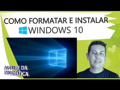 Como Formatar Seu Computador E Instalar Windows 10 - Aula Explicativa