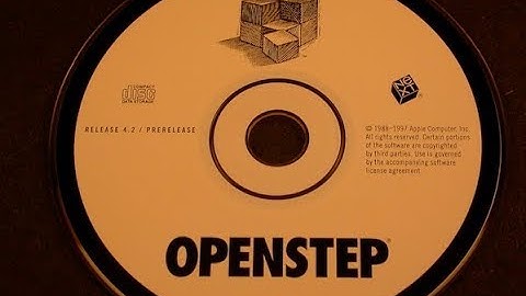 OpenStep - ObjectWorld - Steve Jobs - 1995 - Version2