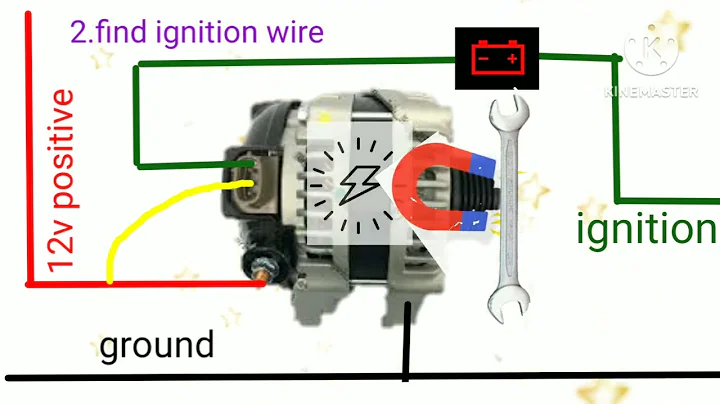 how to wire 3 pin  alternator🤔🤔🤔. step by step tutorial 💯💯💯💯💯💯
