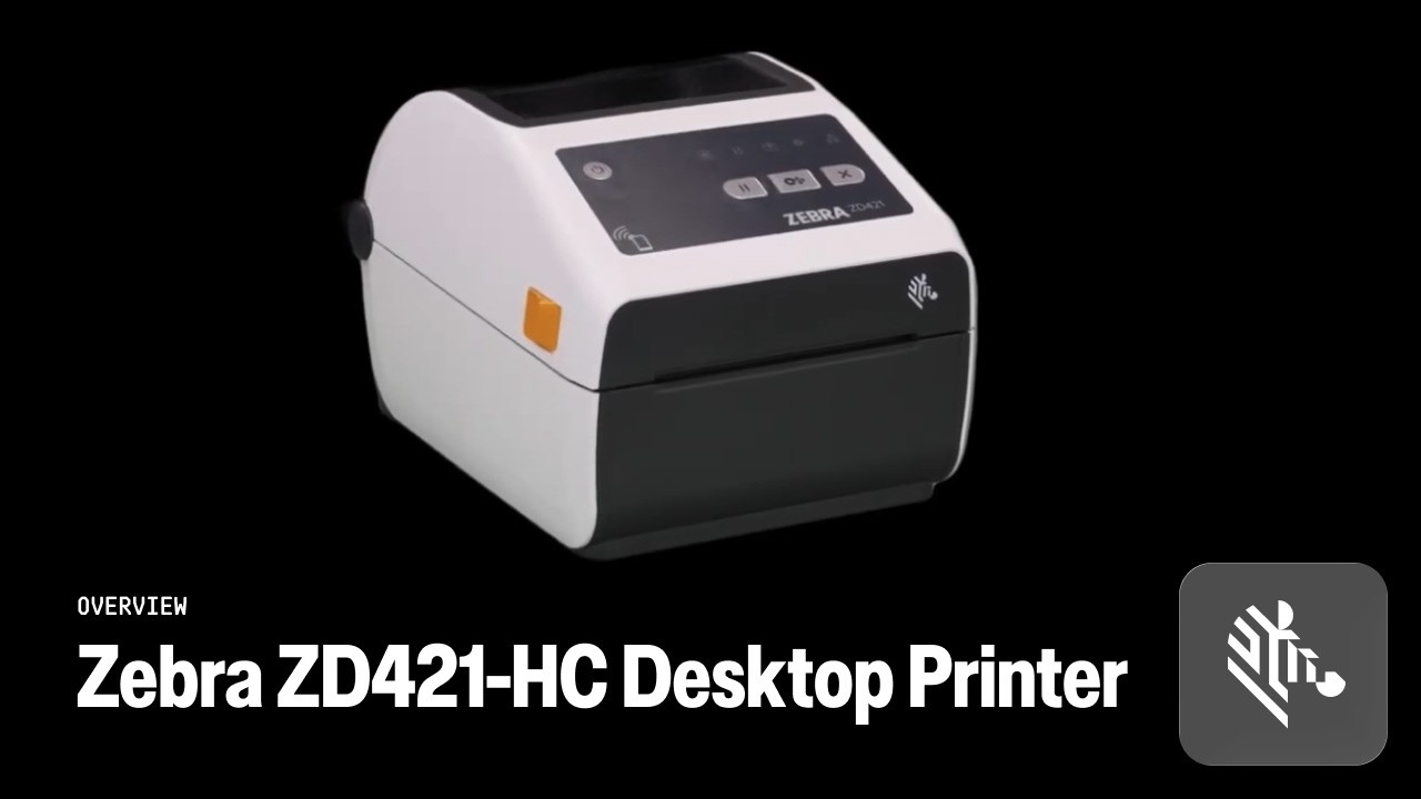 Zebra ZD421-HC Desktop Printer Overview | Zebra