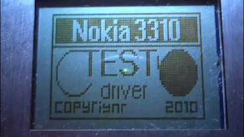 Nokia 3310 Proton PicBasic driver