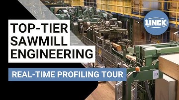 Top-Tier Sawmill Engineering in Austria | Real-Time Profiling Tour