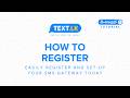 How to Register Text.lk SMS Gateway Sri Lanka