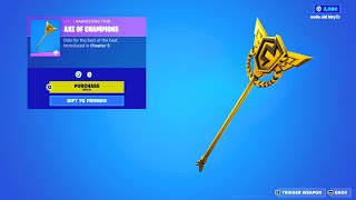 the rarest pickaxe is now free