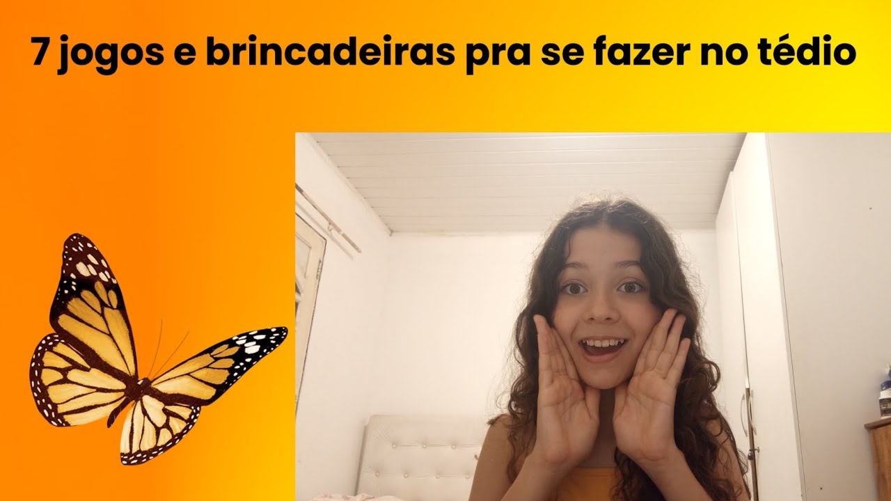 7 JOGOS E BRINCADEIRAS PRA SE FAZER NO TÉDIO!!!! - YouTube