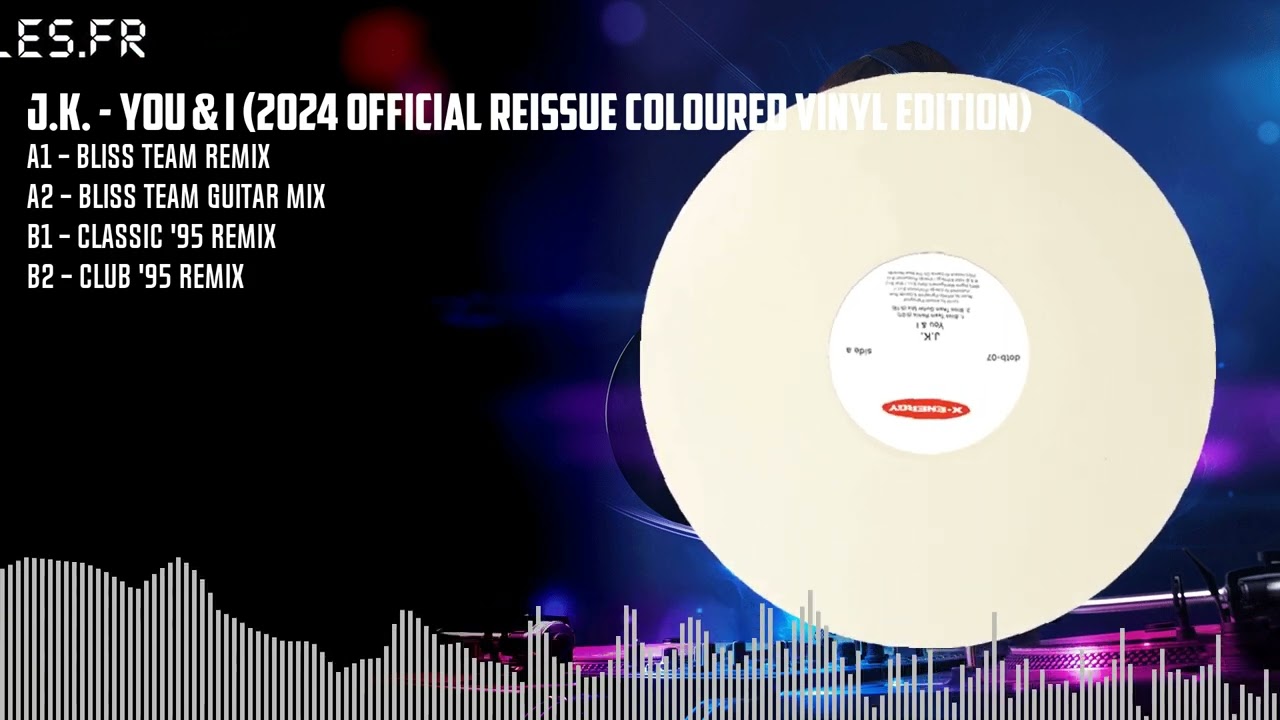 J.K. - YOU & I (2024 OFFICIAL REISSUE COLOURED WHITE VINYL EDITION