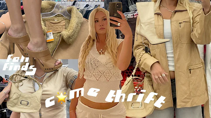 COME THRIFT A NEW FALL WARDROBE WITH ME | y2k fall...