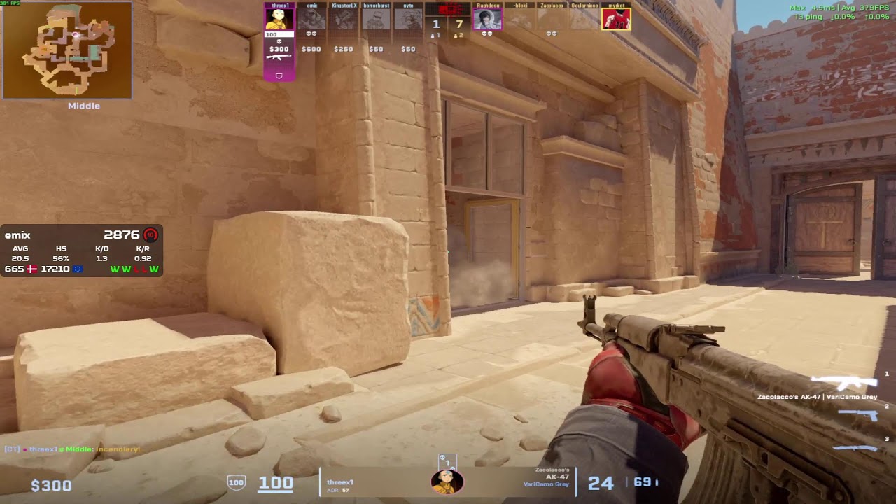 CS2 LIVE 3K ELO DM/BOTS