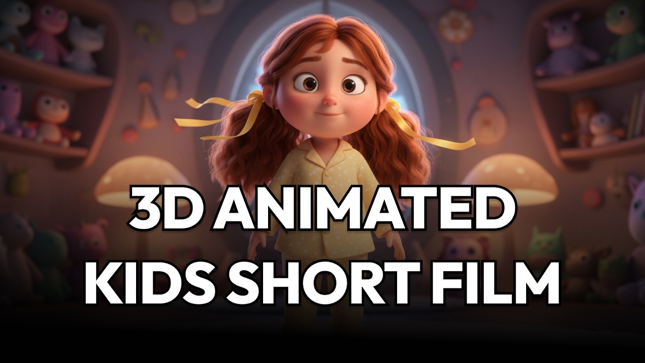How to Make an AI Animated Kids Story | Bedtime Dream to 3D Short Film ...