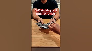 Self Working card trick TUTORIAL