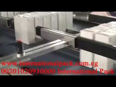 شاهد كيف يتم تغليف عبوات تتراباك  اتوماتيك في مصانع الجبن العصائر المشروبات