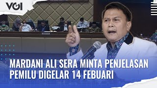 Pemilu Digelar 14 Februari 2024, Begini Respon Mardani Ali Sera