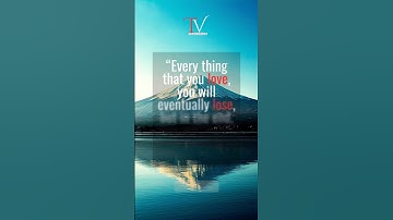 Everything That You Love, You Will Eventually Lose - Franz Kafka #shorts #quotes #franzkafka