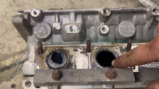 2.0t etc. Engine misfire EPC Compression test Leak Down follow up Tear Down inspection Audi VW b8