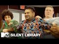 6 Frat Bros Take on the 'Smelly Mess Vase' & 'Beard Transfer' Challenge | Silent Library