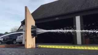 Hybrid Injector Prototype Flow Test 1