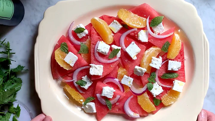 How to Make Watermelon, Orange and Feta Salad for ...