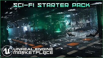 UE5 Sci-Fi Environment | Starter Pack for filmakers and game designers | Unreal Engine MarketPlace