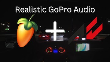 how to make music sound like its coming from car speakers (GoPro Audio) *Realistic Assetto Corsa*