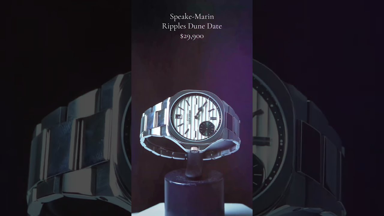 Unboxing The Speake Marin Ripples Dune Date Defined By Its Sleek Case And A Sand Colored Dial