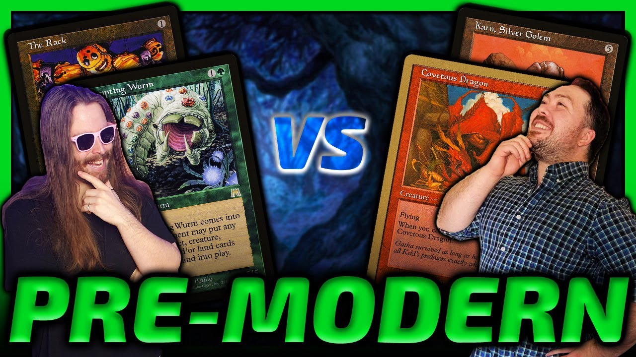 BG Wurm Rack Vs GERMAN DRAGON!!! [Paper Premodern MtG Gameplay] 2025