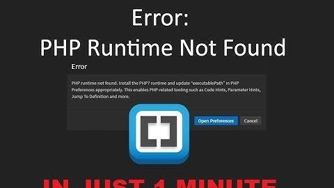 brackets PHP 7 runtime not found Fixed with easy steps. |By Ehtisham