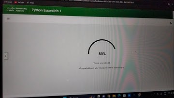 PYTHON Essential 1 [ Final Test ] answer #cisco #python #viral #youtube #trending