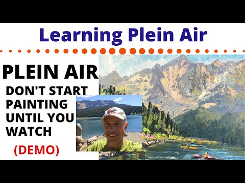 Video: Beginner Oil: Voorbereiding Voor Het Schilderen Met Plein Air