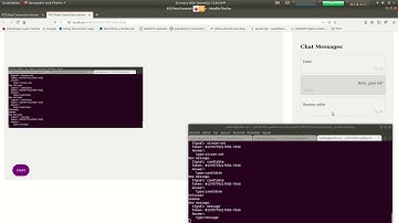 Chat & Screen-sharing server with WebSockets