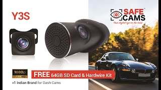 Unboxing Safe Cams Y3S Dual Dash Camera