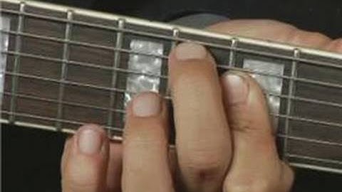 1st Inversion of D Minor Guitar Chord on the Middle Bottom Strings : Guitar Chord Dictionary 21