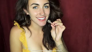 💋ASMR Up Close Fast Mouth Sounds💋 (Tiny Mic, Lip Gloss, Breathing Sounds, Kisses, Tongue Clicking)