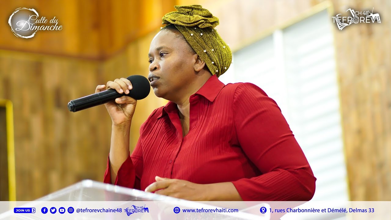 Venez coeurs souffrants... Roc seculaire frappé pour moi... Te gen yon fanm | Pasteur Celine DELIZIN