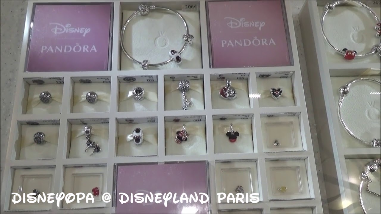 Disneyland Paris Shop Prices Pandora Hollywood Jewel Box DisneyOpa - YouTube