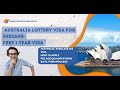 AUSTRALIA FREE SUBCLASS 462 VISA || AUSTRALIA LOTTERY VISA FOR INDIANS