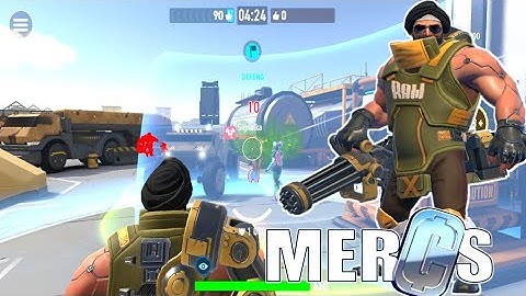 MERCS - Cyber Strike Arena Gameplay (Android)