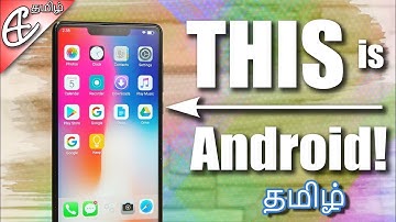 Turn Your Android Into An iPhone X! (தமிழ் |Tamil)