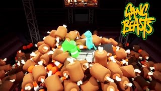 Gang Beasts - Mountain of Trash [Father and Son Gameplay]