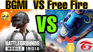 BGMI Vs FREE FIRE Max In 2025 !
