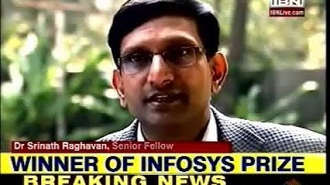 CNN IBN : Dr Srinath Raghavan