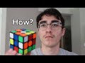 When someone asks you how you solve a rubiks cube