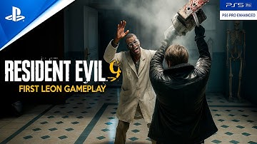 RESIDENT EVIL 9 REQUIEM Official Leon Gameplay Reveal | Best ZOMBIE SURVIVAL HORROR coming in 2026