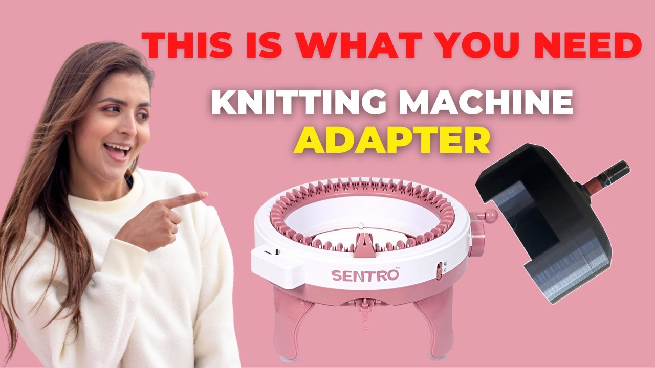 VEDA DAY 19: Using drill attachment on Sentro Knitting Machine. 