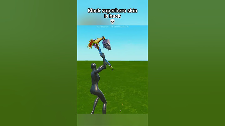 BLACK SUPERHERO GLITCH 🤯 #Fortnite #LiquidFN