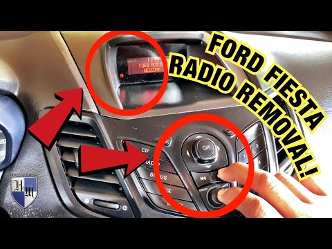 FORD FIESTA RADIO가 작동하지 않음 제거 빠르고 쉬운 수정 방법-RADIO FORD FIESTA 교체 및 기타