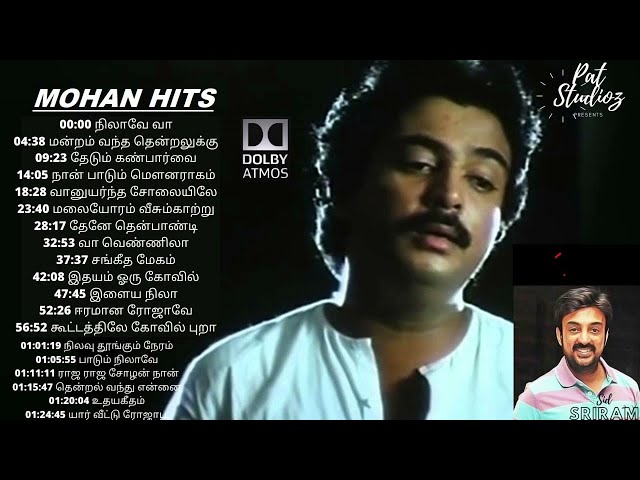 #6 Mohan Hit Songs | Mohan Songs | SPB | Illayaraja Songs Tamil Melody songs @Mohan (மோகனன் இசை) class=